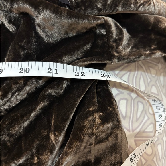 We The Free Brown crushed velvet tunic - Picture 7 of 7